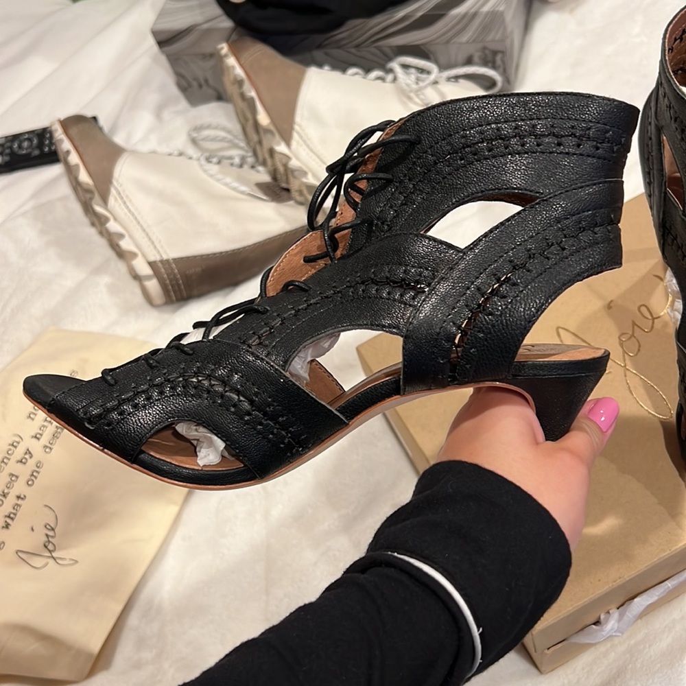 NEVER WORN JOIE REMY GLADIATOR HEELS - Picture 4 of 8
